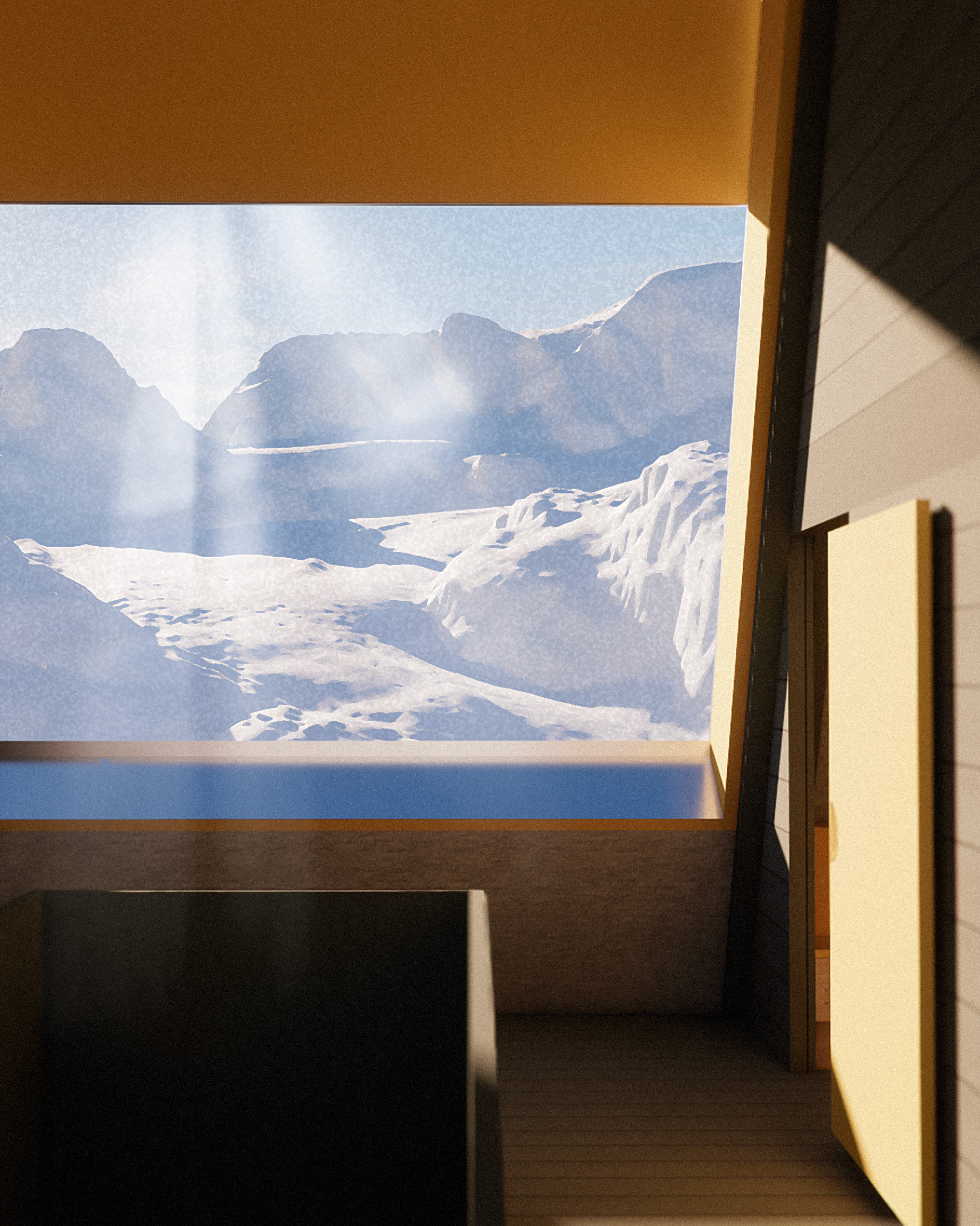 Energiegarten mit Blick nach Aussen